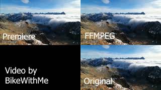 Video Stabilization Comparison - FFMPEG vs Premiere Pro
