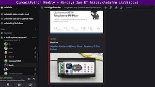 CircuitPython Weekly Meeting for December 1, 2025 @circuitpython #circuitpython #adafruit