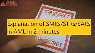 What is SAR | What is SMR | SMR | STR | SAR | SAR in TM | What is Suspicious Activity Report in AML