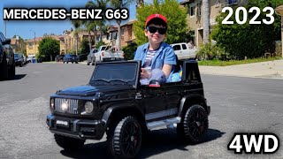 New Toy! Mercedes-Benz G63 Ride on with Remote Control