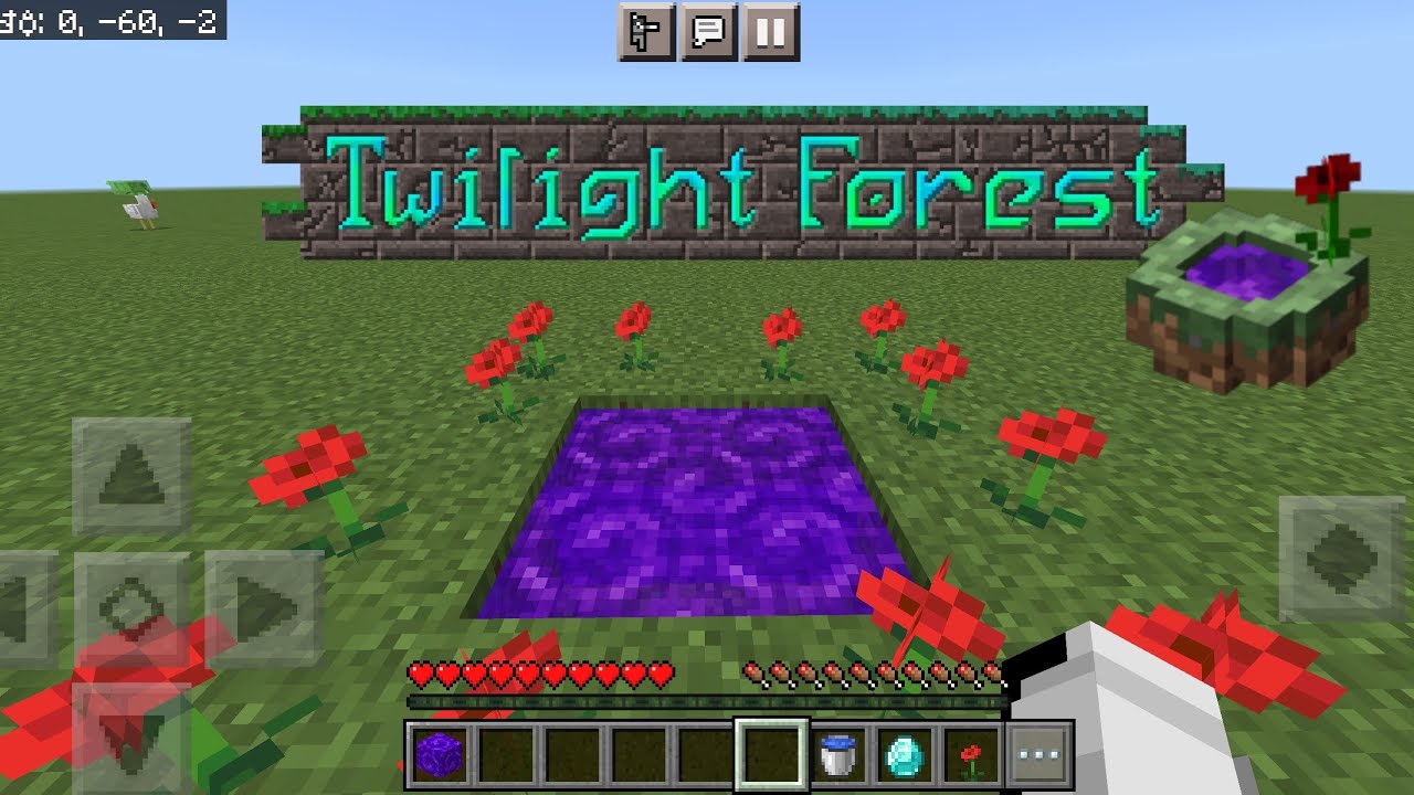 Cách Cài Addon Twilight Forest V1 Mới Nhất Cực Giống Pc Có Công Trình ...