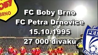 FC Boby Brno - FC Petra Drnovice 2:2 (15.10.1995)