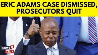Order to Drop Adams Case Prompts Resignations in New York and Washington | English News | N18G
