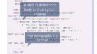 JQUERY Tutorial : jQuery offset method