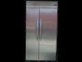 KithenAid Side-By-Side Refrigerator Demo