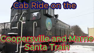 Cab Ride on the Coopersville and Marne Santa Train