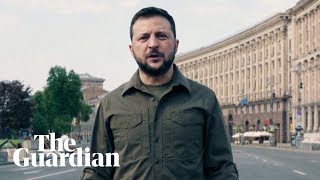 Volodymyr Zelenskiy sends Victory Day message:  'We won then, we will win now'
