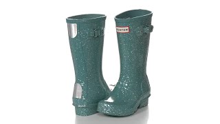 Hunter Kids Original Giant Glitter Wellington Boots (Little Kid/Big Kid) SKU: 9479193