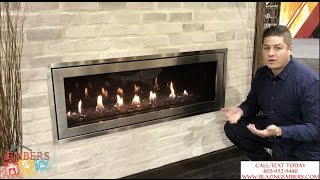 Napoleon Acies Linear Gas fireplace vs Vector Series