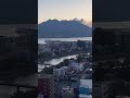 桜島　 鹿児島　 桜島　 朝日　 日の出　 sunrise 　 kagoshima 　 sakurajima 癒し