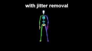 Ipi Mocap Test| With & Without Jitter Removal (3ds max) KINECT