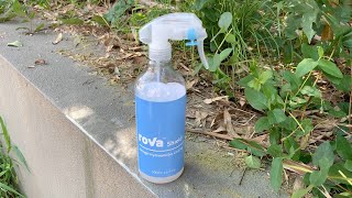 roVa Shield Hydrophobic Coating: Wall Demo