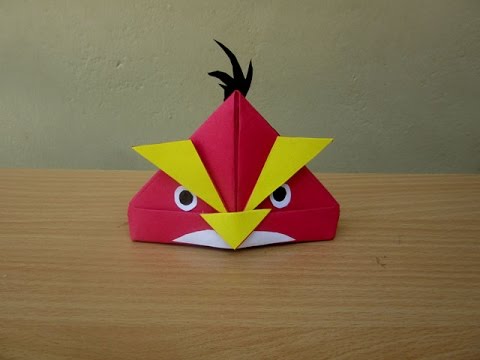 How to Make a Paper Angry Bird - Easy Tutorials How to Make a Paper Angry Bird - Easy Tutorials