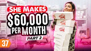 How Afshan Makes $60K/Month From Her Shoes Business (Pt. 2)