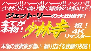 1659回 ジェット・リー（リー・リンチェイ）の『少林寺』映画感想 ハーッ！ハーッ！少林寺に木霊する鍛錬の雄叫び！鍛錬で凹んだ石床に大興奮した子供時代！！すべてが本物！