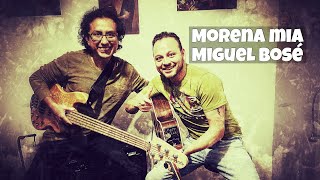 Morena mía - Miguel Mosé - en vivo video cover HD bajo guitarra