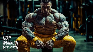 BEST GYM WORKOUT MUSIC MIX 🔥 POWERFUL HIPHOP TRAP \u0026 BASS 💪 GYM MOTIVATION MUSIC 2025