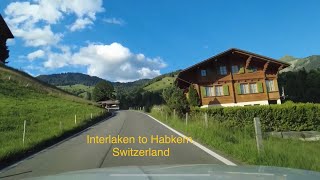 #Interlaken to #Habkern #scenic drive in #Swizerland