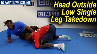 Head Outside Low Single Leg Takedown by Tommy Gantt