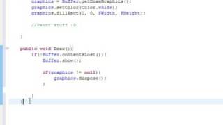Java tutorial - Making a 2D game part 2