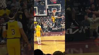 LeBron James Almost Catches a Body 👀 | NBA | #Shorts