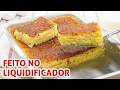 Bolo Bombocado de liquidificador Cremoso | Receita