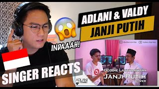 Janji Putih - Doddie Latuharhary (Video Lirik) | | Adlani Rambe & Valdy Nyonk [COVER] | REACTION