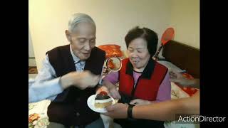 #服務照顧 榮民馬瑞平伯伯歡慶95歲生日!