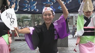 組踊り「神楽坂かぐら連」第53回中目黒夏まつり（2018.8.4）