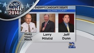 Sheriff candidates looking forward to TV debate