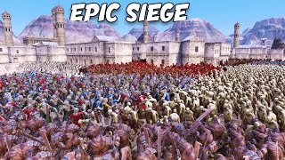 UEBS KING OF THE HILL!  Epic City Battle FFA Ultimate Epic Battle Simulator
