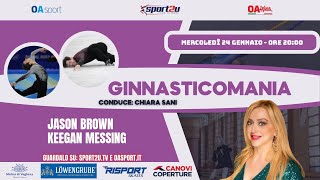 Jason Brown e Keegan Messing a Ginnasticomania Speciale BolOnIce 2024