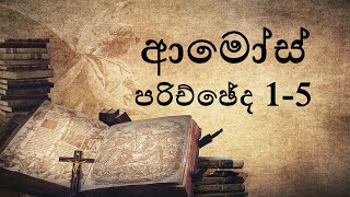 HOLY BIBLE SINHALA - Book of Amos (Chapter 1-5) | ශුද්ධවූ බයිබලය - ආමෝස්  (පරිච්ඡේද 1-5)