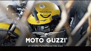 YOSHiMASA MOTOGUZZI V7 STONE 2022 / Performance ride in Okayama International Circuit