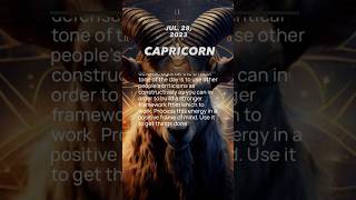 Daily horoscope Capricorn 28.07 #shortshoroscope #astrology #horoscopesign #shortsvideo2023 #zodiac