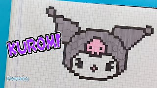 Como Dibujar A KURomi | PASO A PASO FACIL (pixel Art) | How To Draw ...