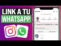 Cómo Poner el Link de Whatsapp En Instagram (2024)