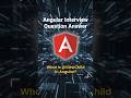 Angular Interview Shorts What is  ViewChild #angular22 #angularinterview #angular