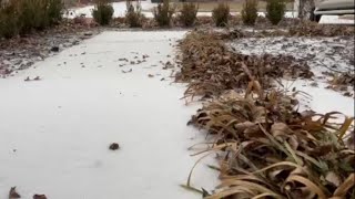 Thunder sleet in Tulsa area