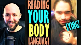 Reading YOUR Body Language - Nonverbal Researcher Reads Subscriber's Body Language