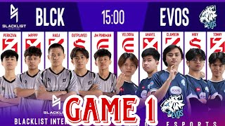 ហ្គេមទី 1: Blacklist International Vs Evos Esports | ESL Challenge Season រដូវកាលទី 6 ថ្ងៃទី 5