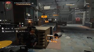 The Division 2 - Bank headquarters Part 1 - Solo-No Commentary - secret Hyena box key