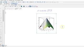 How to plot parametrization of the surface in maple