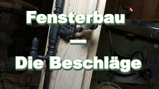 Reparatur der historischen Beschläge