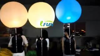 Walking Inflatable Backpack Balloon with LED Night for Advertising