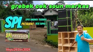 grebek markas SPL proaudio jepara spek amunisi terbaru