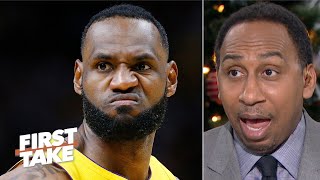 Stephen A. disagrees with LeBron being left off of Walt Frazier’s NBA Mount Rushmore | First Take
