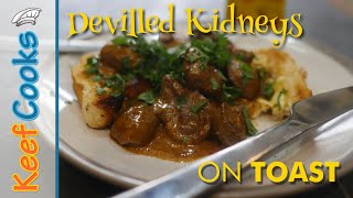 Devilled Kidneys on Toast