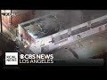 Firefighters put out blaze at vacant downtown Los Angeles building