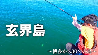 玄界灘に浮かぶ島で釣り調査をしてみると...水中映像有【初級】玄界島